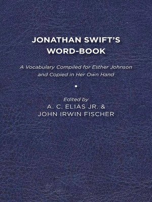cover image of Jonathan Swift's Word-Book